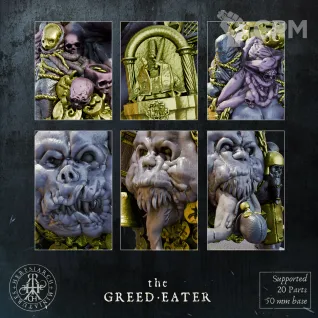 Описание картинки Greed Eater от Manufactorum76 по цене 750руб | Свободный Рынок Миниатюр - СРМ