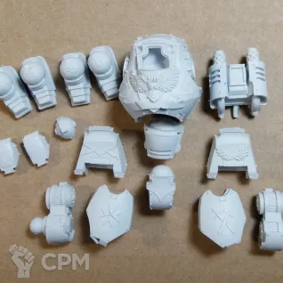 Описание картинки IMPERIAL FIST CONTEMPTOR DREADNOUGHT от Plants vs Zombies по цене 1 190руб | Свободный Рынок Миниатюр - СРМ