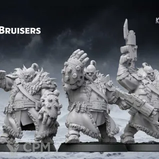 Описание картинки Kabany-Bruisers от Manufactorum76 по цене 625руб | Свободный Рынок Миниатюр - СРМ