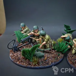 Описание картинки USMC MMG Teams от ZuMMaR по цене 1 350руб | Свободный Рынок Миниатюр - СРМ