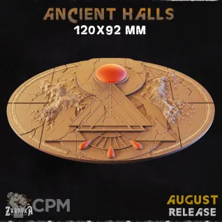 Описание картинки Ancient Halls Base 120x92мм от 3Д-Печка по цене 400руб | Свободный Рынок Миниатюр - СРМ