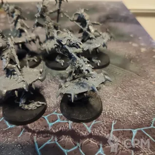 Описание картинки 6 tzaangor enlightened и шаман на диске от  по цене 5 000руб | Свободный Рынок Миниатюр - СРМ