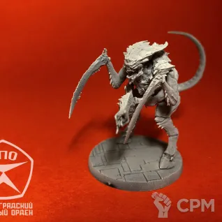 Описание картинки Воины Тиранидов/ Tyranid Warriors ХТХ+СТРЕЛЬБА от ЛИЭНГОЛ по цене 1 000руб | Свободный Рынок Миниатюр - СРМ
