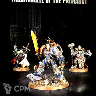Описание картинки Triumvirate of the Primarch Roboute Guilliman / Cypher / Voldus от User63968 по цене 12 000руб | Свободный Рынок Миниатюр - СРМ