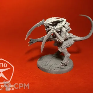 Описание картинки Воины Тиранидов/ Tyranid Warriors ХТХ+СТРЕЛЬБА от ЛИЭНГОЛ по цене 1 000руб | Свободный Рынок Миниатюр - СРМ