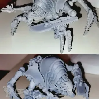 Описание картинки Khorne Blood Slaughterer Impaler от Studio Cockatoo по цене 2 500руб | Свободный Рынок Миниатюр - СРМ