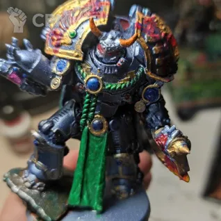 Описание картинки praetor in saturnine terminator armour от Cron maT по цене 1 601руб | Свободный Рынок Миниатюр - СРМ