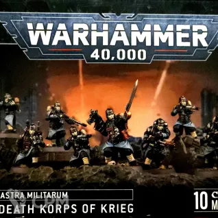 Описание картинки Death Korps of Krieg от User63968 по цене 4 200руб | Свободный Рынок Миниатюр - СРМ
