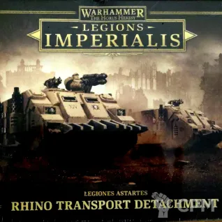 Описание картинки Legions Imperialis Rhino Transport Detachment от User63968 по цене 4 000руб | Свободный Рынок Миниатюр - СРМ