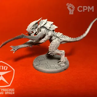 Описание картинки Воины Тиранидов/ Tyranid Warriors ХТХ+СТРЕЛЬБА от ЛИЭНГОЛ по цене 1 000руб | Свободный Рынок Миниатюр - СРМ