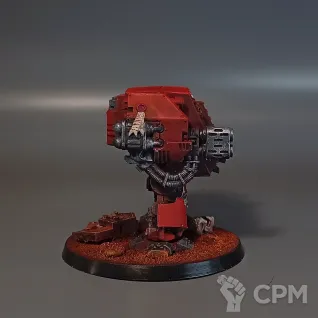 Описание картинки Space Marine Dreadnought Дредноут Космодесанта от Geser по цене 3 300руб | Свободный Рынок Миниатюр - СРМ