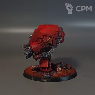 Описание картинки Space Marine Dreadnought Дредноут Космодесанта от Geser по цене 3 300руб | Свободный Рынок Миниатюр - СРМ