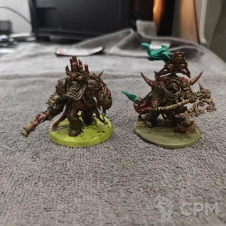 Описание картинки Армия death guard от Toxi  по цене 30 000руб | Свободный Рынок Миниатюр - СРМ