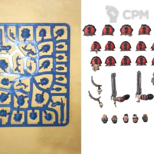 Описание картинки Red Corsairs Upgrade Frame от aldger по цене 900руб | Свободный Рынок Миниатюр - СРМ