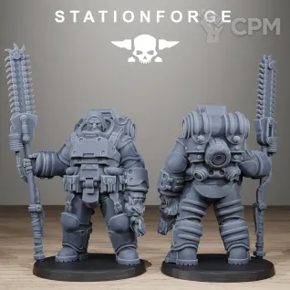 Описание картинки Techno Savages Vernaxers от Manufactorum76 по цене 2 200руб | Свободный Рынок Миниатюр - СРМ