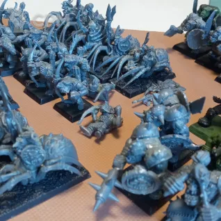 Описание картинки Orc &amp; Goblin Tribes Battalion (оригинал) от Xero по цене 6 200руб | Свободный Рынок Миниатюр - СРМ