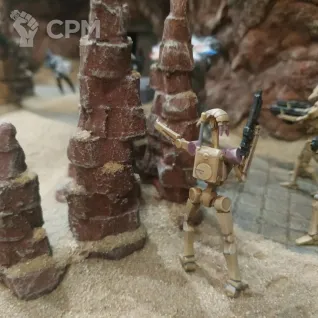 Описание картинки "Давным-давно в далёкой-далёкой галактике!&qu от mr.Diorama по цене 44 000руб | Свободный Рынок Миниатюр - СРМ