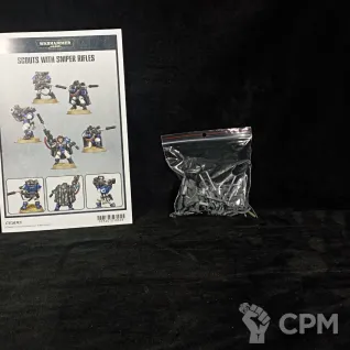 Описание картинки Space Marine Scouts with Sniper Rifles (old) от o_OSigmaO_o по цене 2 200руб | Свободный Рынок Миниатюр - СРМ