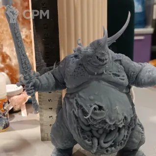 Описание картинки Great Unclean One от F4Mp по цене 2 250руб | Свободный Рынок Миниатюр - СРМ