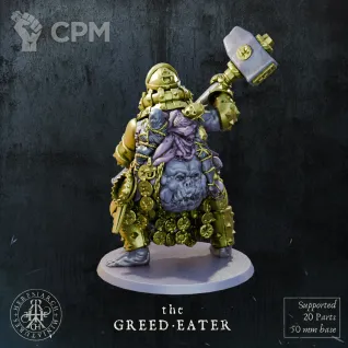 Описание картинки Greed Eater от Manufactorum76 по цене 750руб | Свободный Рынок Миниатюр - СРМ