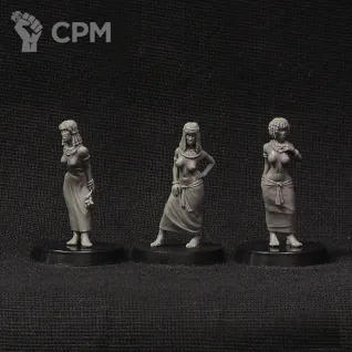 Описание картинки Egyptian girls (3 models) от Brother Vinni по цене 1 148руб | Свободный Рынок Миниатюр - СРМ