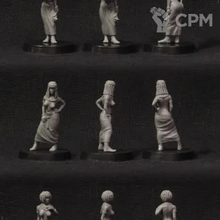 Описание картинки Egyptian girls (3 models) от Brother Vinni по цене 1 148руб | Свободный Рынок Миниатюр - СРМ