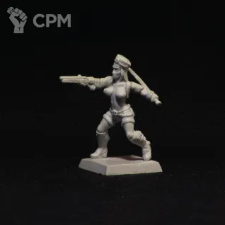 Описание картинки Marishka (saber and pistol, topless) от Brother Vinni по цене 410руб | Свободный Рынок Миниатюр - СРМ