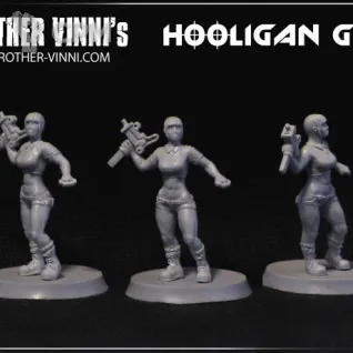 Описание картинки hooligan girl 02 от Brother Vinni по цене 410руб | Свободный Рынок Миниатюр - СРМ