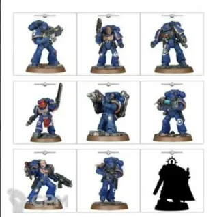 Описание картинки Space marines heroes от User63968 по цене 9 000руб | Свободный Рынок Миниатюр - СРМ