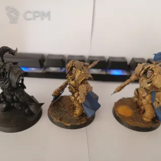 Описание картинки Allarus Custodians with Axe от Henwen по цене 2 500руб | Свободный Рынок Миниатюр - СРМ