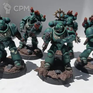 Описание картинки Intercessor squad от N1k0o по цене 2 000руб | Свободный Рынок Миниатюр - СРМ