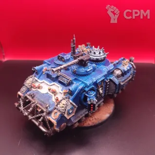 Описание картинки Warhammer 40k — Gladiator / Impulsor Ultramarines, все закачки, покрас, SLA от Жидкий Пират по цене 8 500руб | Свободный Рынок Миниатюр - СРМ