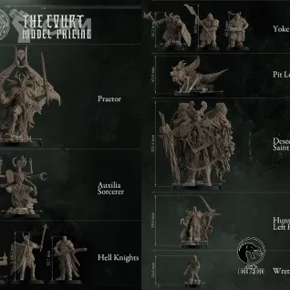 Описание картинки Court of the Seven Headed Serpent от Studio Cockatoo по цене 6 490руб | Свободный Рынок Миниатюр - СРМ