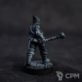 Описание картинки Разбойник в маске от Dark Craft Hobby по цене 260руб | Свободный Рынок Миниатюр - СРМ