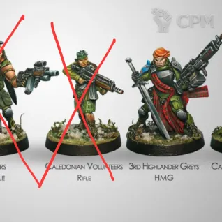 Описание картинки Caledonian Highlander Army от User42560 по цене 16 000руб | Свободный Рынок Миниатюр - СРМ