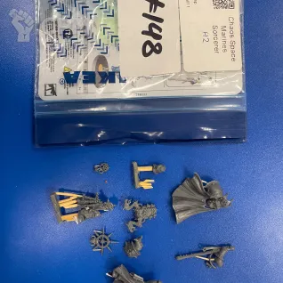 Описание картинки Chaos Space Marines Sorcerer #148-19 от WakoLab (Origs) по цене 2 550руб | Свободный Рынок Миниатюр - СРМ