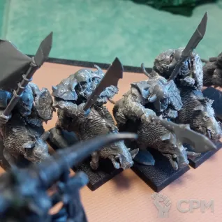 Описание картинки Orc &amp; Goblin Tribes Battalion (оригинал) от Xero по цене 6 200руб | Свободный Рынок Миниатюр - СРМ