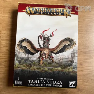 Описание картинки Tahlia Vedra, Lioness of The Parch от zurdo по цене 15 700руб | Свободный Рынок Миниатюр - СРМ