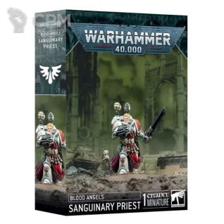 Описание картинки Blood Angels: Sanguinary Priest (2024) от LifeIsNow по цене 4 290руб | Свободный Рынок Миниатюр - СРМ
