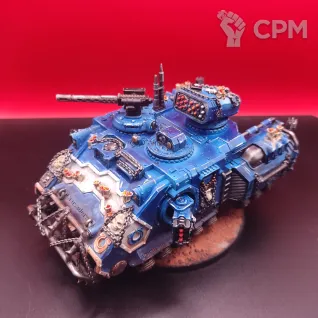 Описание картинки Warhammer 40k — Gladiator / Impulsor Ultramarines, все закачки, покрас, SLA от Жидкий Пират по цене 8 500руб | Свободный Рынок Миниатюр - СРМ