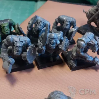 Описание картинки Orc &amp; Goblin Tribes Battalion (оригинал) от Xero по цене 6 200руб | Свободный Рынок Миниатюр - СРМ