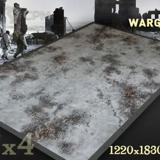 Описание картинки Игровое поле "Сталинград" ss005 6'х4' от WargamePrint по цене 3 450руб | Свободный Рынок Миниатюр - СРМ