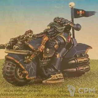 Описание картинки Chaos Space Marine Bike от Stark Foundry по цене 810руб | Свободный Рынок Миниатюр - СРМ