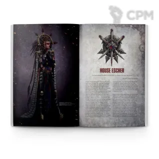 Описание картинки Руководство Warhammer Necromunda House of Blades на английском языке от Дауран по цене 4 500руб | Свободный Рынок Миниатюр - СРМ