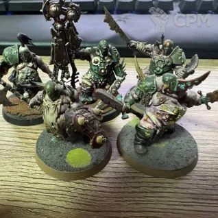 Описание картинки Putrid Blightkings от Runaro по цене 3 000руб | Свободный Рынок Миниатюр - СРМ