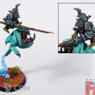 Описание картинки Squig Hoppers от MiniaturesFAN по цене 5 500руб | Свободный Рынок Миниатюр - СРМ