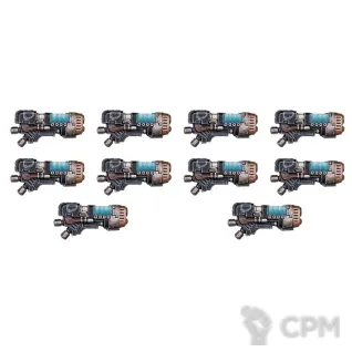 Описание картинки HEAVY WEAPONS UPGRADE SET - PLASMA CANNONS от TPC по цене 1 220руб | Свободный Рынок Миниатюр - СРМ