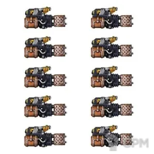 Описание картинки HEAVY WEAPONS UPGRADE SET – HEAVY FLAMERS от TPC по цене 1 220руб | Свободный Рынок Миниатюр - СРМ