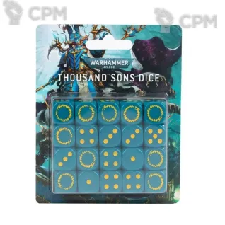 Описание картинки Thousand Sons Dice от Sguga по цене 4 000руб | Свободный Рынок Миниатюр - СРМ