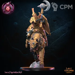 Описание картинки Slaanesh Chaos Cavalry от Daniilfedyakov по цене 2 700руб | Свободный Рынок Миниатюр - СРМ